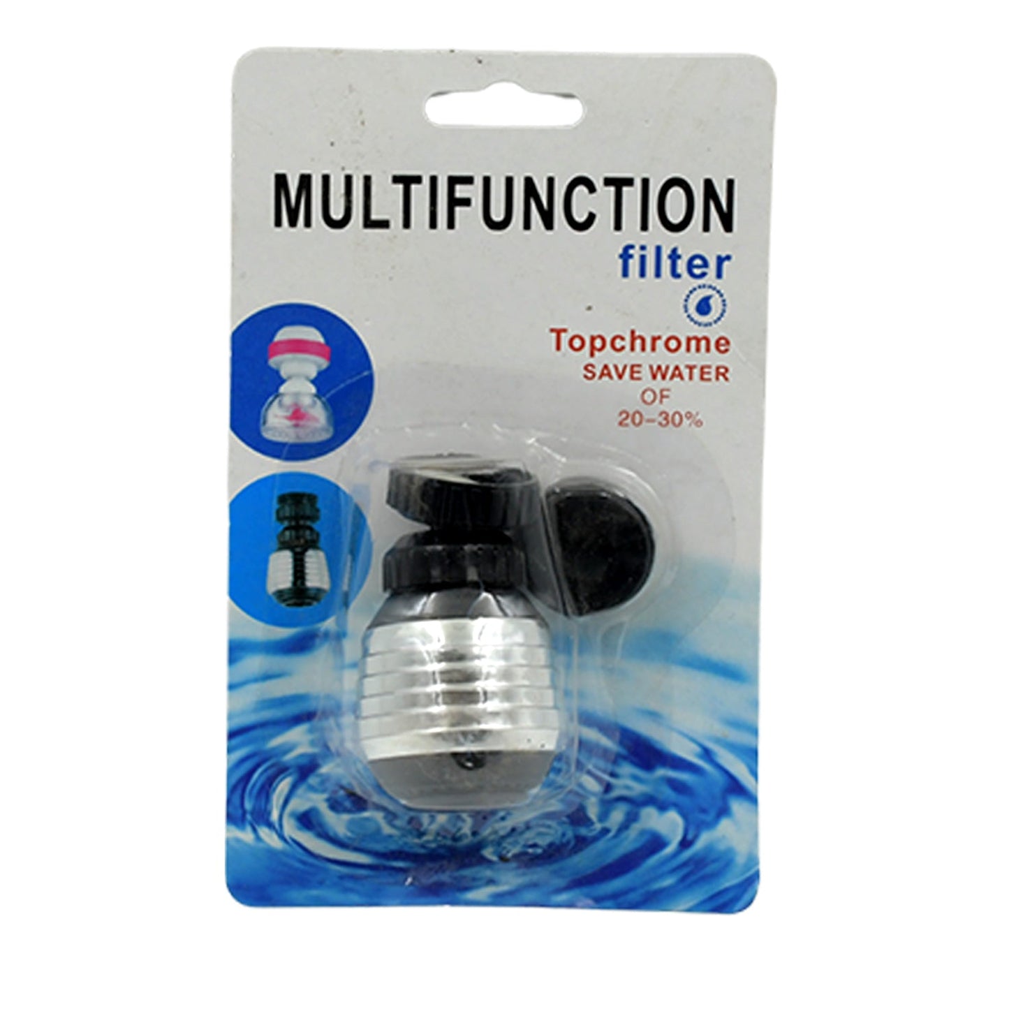 Faucet Bubbler, Faucet Aerator, Water Filter 360° Sink Use (1 Pc)