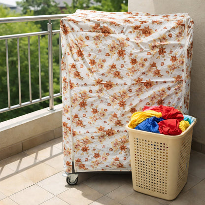 Waterproof Washing Machine Cover for Front Load Machines 58x58x84 cm (1 Pc)