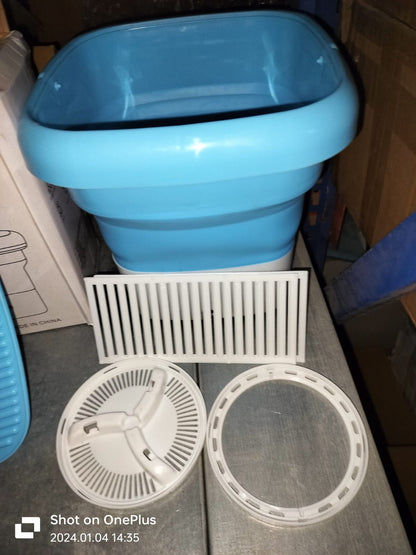 Small foldable washing machine, easy to carry anMyKartAdda